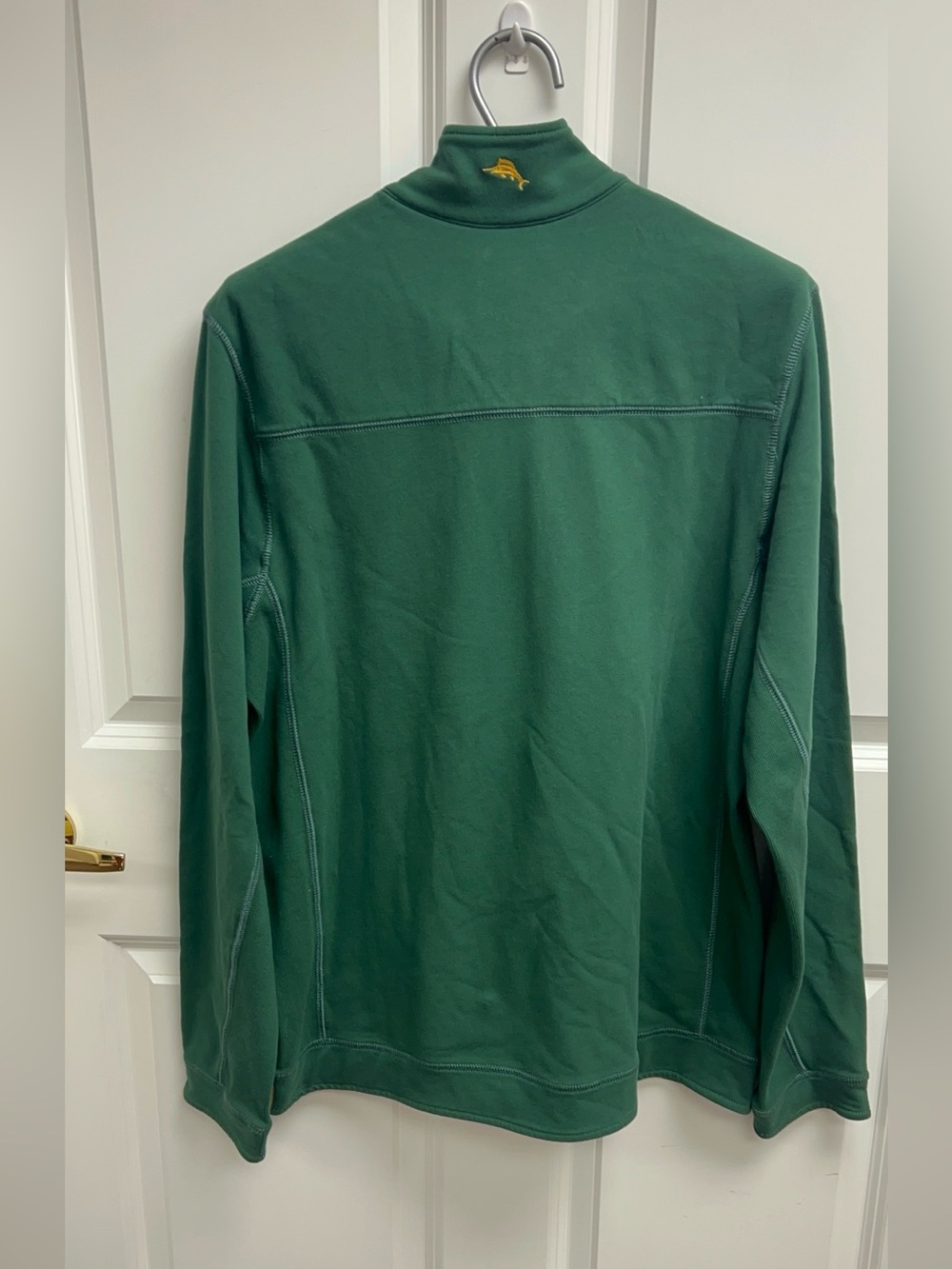 Tommy Bahama Green Bay Packers Green Quarter-Zip Pullover Size Medium - Picture 2 of 6